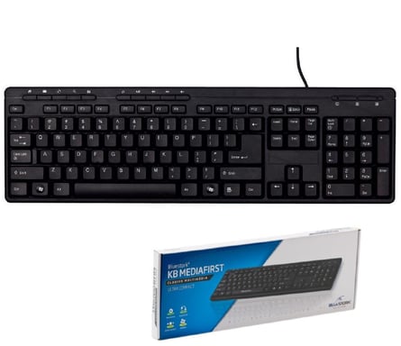 Teclado multimedia Bluestork BS-KB-MEDIAFIRST - AZERTY