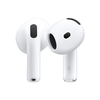 Airpods 4 (2024) Blanc avec Boîtier de charge USB-C Ecouteurs sans fil avec réduction active du bruit