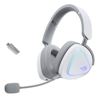 Auriculares ROG Delta II Moonlight White