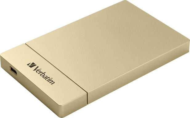 Verbatim Store 'n' Go Kit boîtiers pour HDD/SSD 2.5'' USB-C/3.1 - Doré