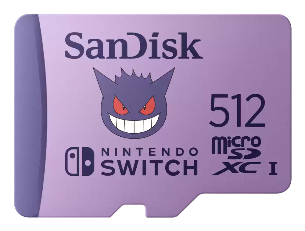 Carte mémoire micro SD Sandisk Nintendo Switch System Pokemon - vue 10