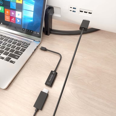 AISENS A125-0904 câble vidéo et adaptateur 0,15 m Mini DisplayPort HDMI Type A (Standard) Noir