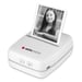 AGFA PHOTO Realipix Pocket P - Impresora fotográfica térmica portátil (impresión en blanco y negro sin tinta, Bluetooth, batería de litio) Blanco