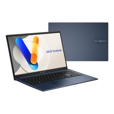 ASUS Vivobook 15 X1504VA-BQ2858W Intel Core 5 120U Computer portatile 39,6 cm (15.6'') Full HD 16 GB DDR4-SDRAM 512 GB SSD Wi-Fi 6 (802.11ax) Windows 11 Home Blu