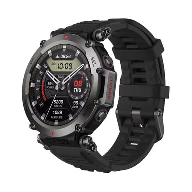 Amazfit T-Rex Ultra 3,53 cm (1.39'') AMOLED 47 mm Digital 454 x 454 Pixeles Pantalla táctil Negro Wifi GPS (satélite)