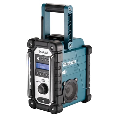 Makita DMR110N Radio portable Chantier Numérique Noir, Turquoise