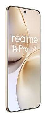 realme 14 Pro+ 5G 17,4 cm (6.83'') SIM doble Android 15 USB Tipo C 12 GB 512 GB 6000 mAh Perlado, Blanco