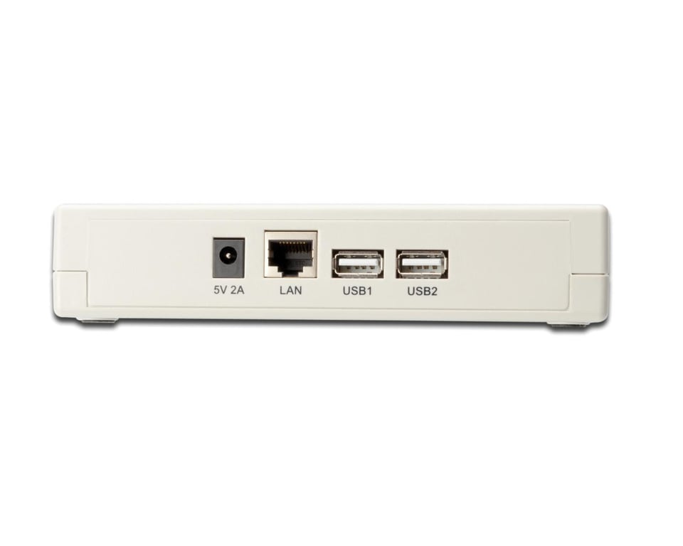 Digitus Serveur d'impression 2+1 ports Neuf - vue 2