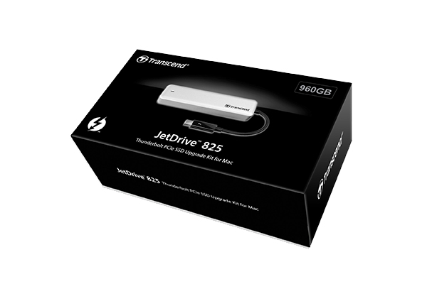 Transcend JetDrive 825 SSD interne 240 Go pour MacBook PCIexpress Kit avec boîtier externe Thunderbolt étui et tournevis TS240GJDM825 Neuf - vue 3