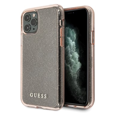 Étui Guess pour iPhone 11 Pro Max Rose Paillettes