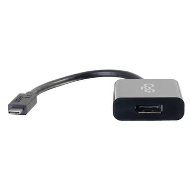 C2G adaptador gráfico USB-C/DisplayPort USB 3840 x 2160 píxeles Negro