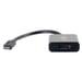 C2G adaptador gráfico USB-C/DisplayPort USB 3840 x 2160 píxeles Negro