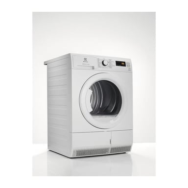 Seche-linge pompe a chaleur ELECTROLUX EDH1281UC - 8 kg - L60cm - Classe A++ - Blanc