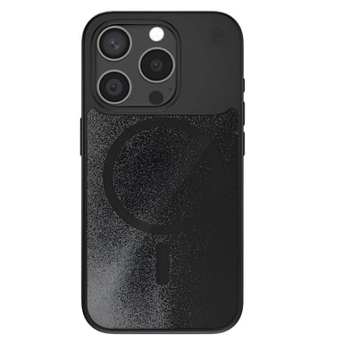 STM Funda para iPhone 15 Pro MagSafe Efecto Arena Antiarañazos Negro