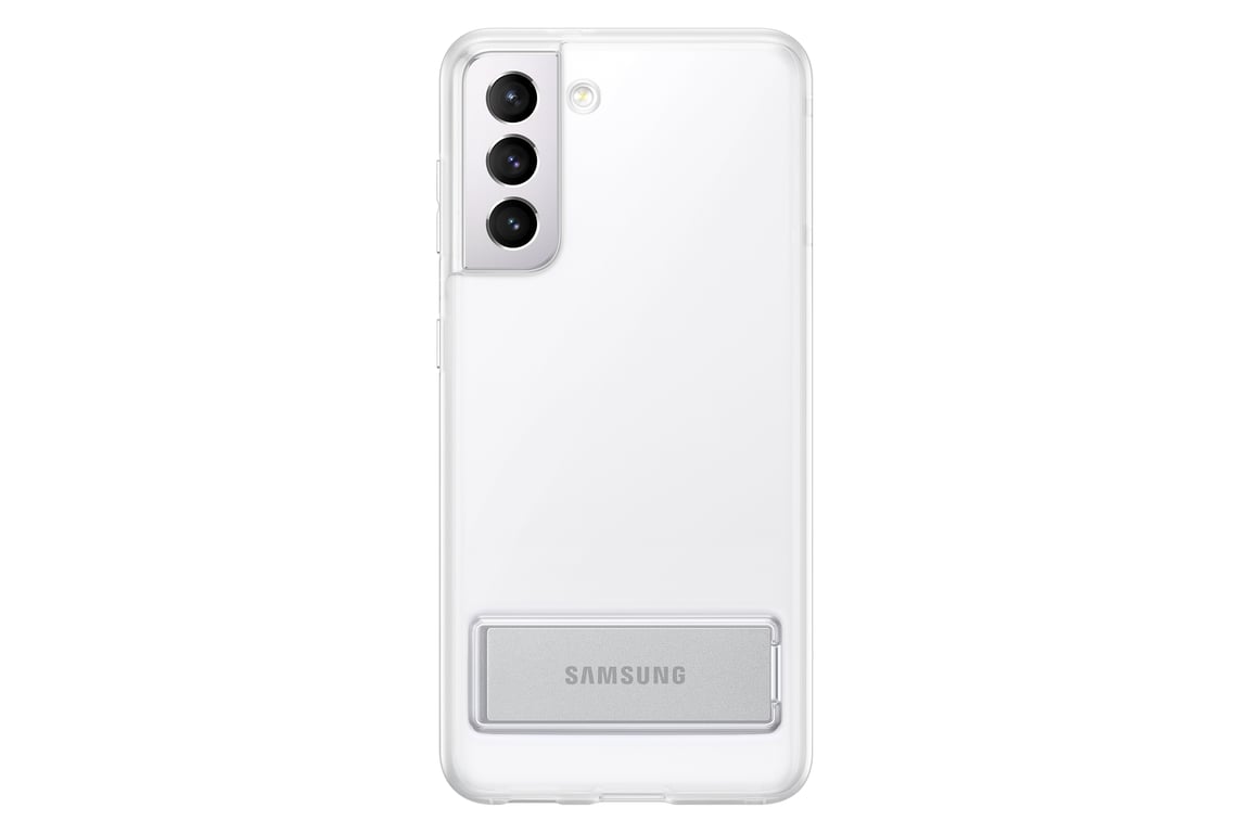 Coque Fonction stand Transparente pour Samsung G S21 5G Samsung