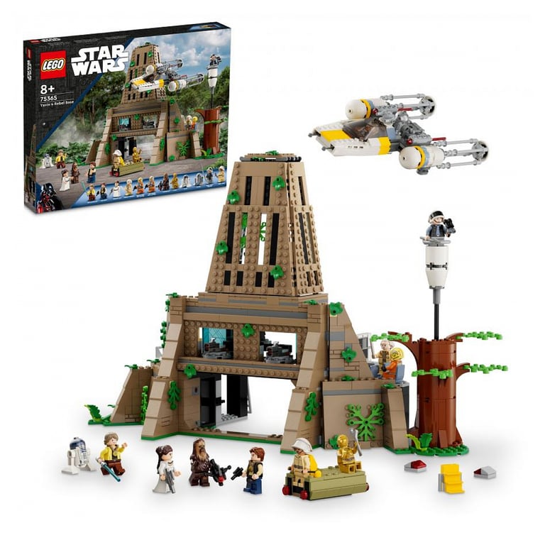 LEGO Star Wars 75365 La base rebelle Yavin 4 - vue 4