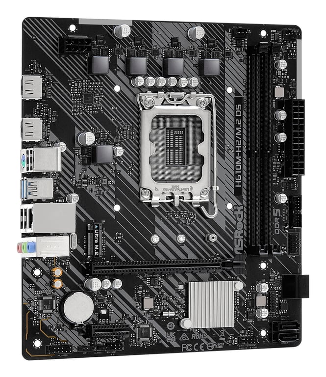 ASRock H610M H2/ .2 D5 - vue 4