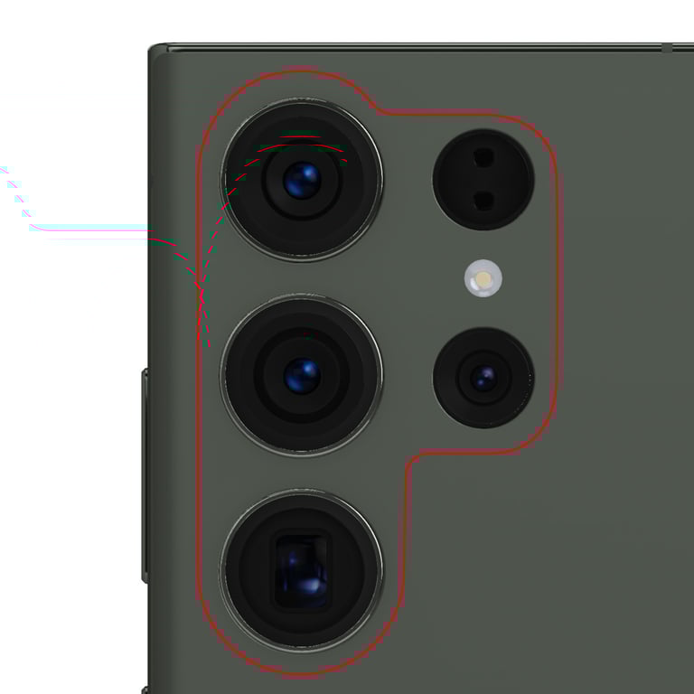 SAMSUNG Lentille Caméra pour Samsung Galaxy S23 Ultra - vue 9