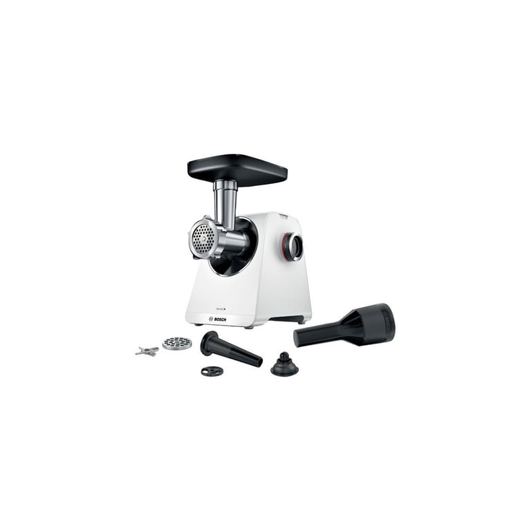 Hachoir à Viande Bosch MFWS607W – 500 W, Débit 3,5 kg/min, MultiPower Série 6 - vue 4