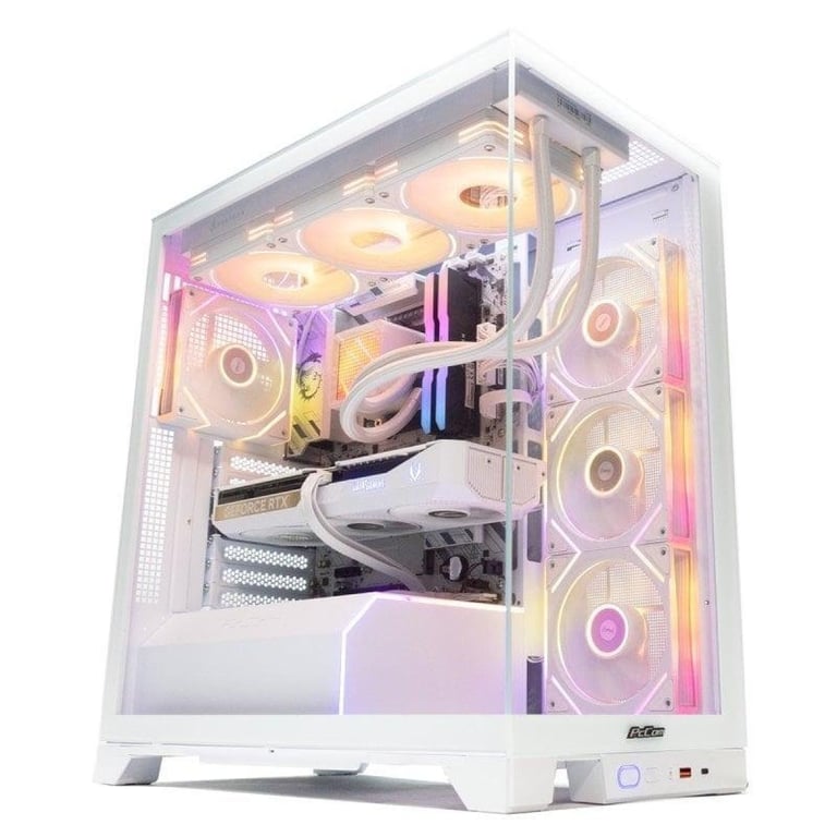 PcCom Imperial AMD Ryzen 7 9800X3D / 32GB / 1TB SSD / RTX 5070 Blanco Windows 11 Home - Neuf