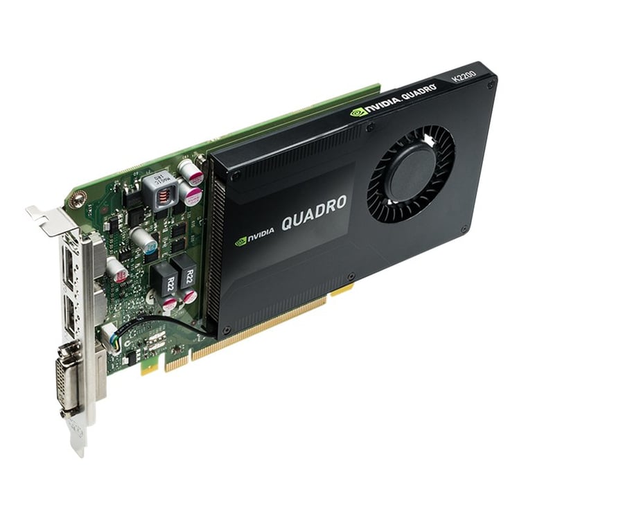 PNY VCQK2200 PB carte graphique NVIDIA Quadro K2200 4 Go GDDR5 Neuf - vue 2