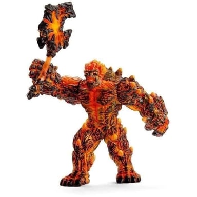Golem de lave avec arme,  42447 Eldrador Creature, Figurine d'action tres durable, Des 7 ans