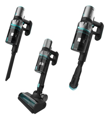 Cecotec A01_EU01_107955 aspirateur balai et balai électrique Aspirateur-balai 2 en 1 Batterie Sec Sans sac 400 W Noir 2,2 Ah