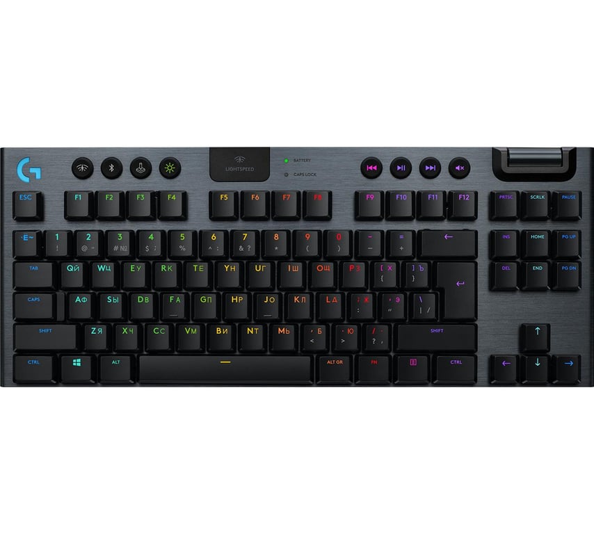 Logitech G G915 Tkl clavier RF sans fil + Bluetooth Italien Neuf