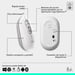 Logitech POP Mouse, ratón inalámbrico Bluetooth compacto y portátil con botones programables y clics discretos, tecnología Easy-Switch para alternar h