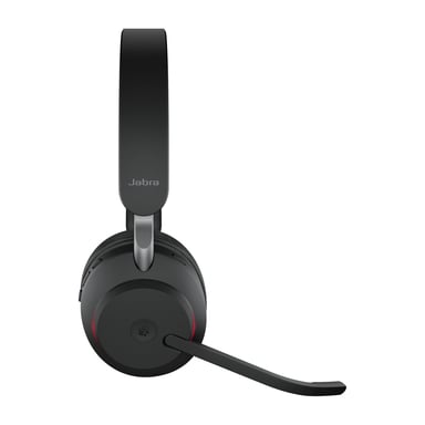 Jabra Evolve2 65, MS Stereo Casque Sans fil Arceau Bureau/Centre d'appels USB Type-C Bluetooth Noir