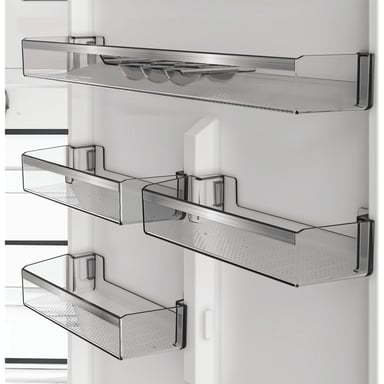 Frigorifero combinato - HOTPOINT - HPAK26472XP4E - Classe E - 475 L - 70 x 74,5 x 187 cm - Inox