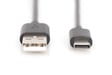 Digitus Cable de conexión USB-C, USB-A - USB-C