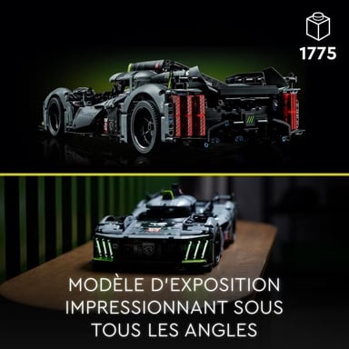 Lego Technic 42156 - Peugeot 9X8 24h du Mans Hypercar à construire pour les passionnés