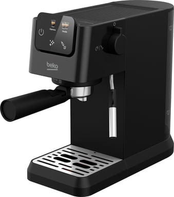 Machine à expresso automatique Beko CEP5302B, 15 bars, écran tactile, buse vapeur et eau chaude