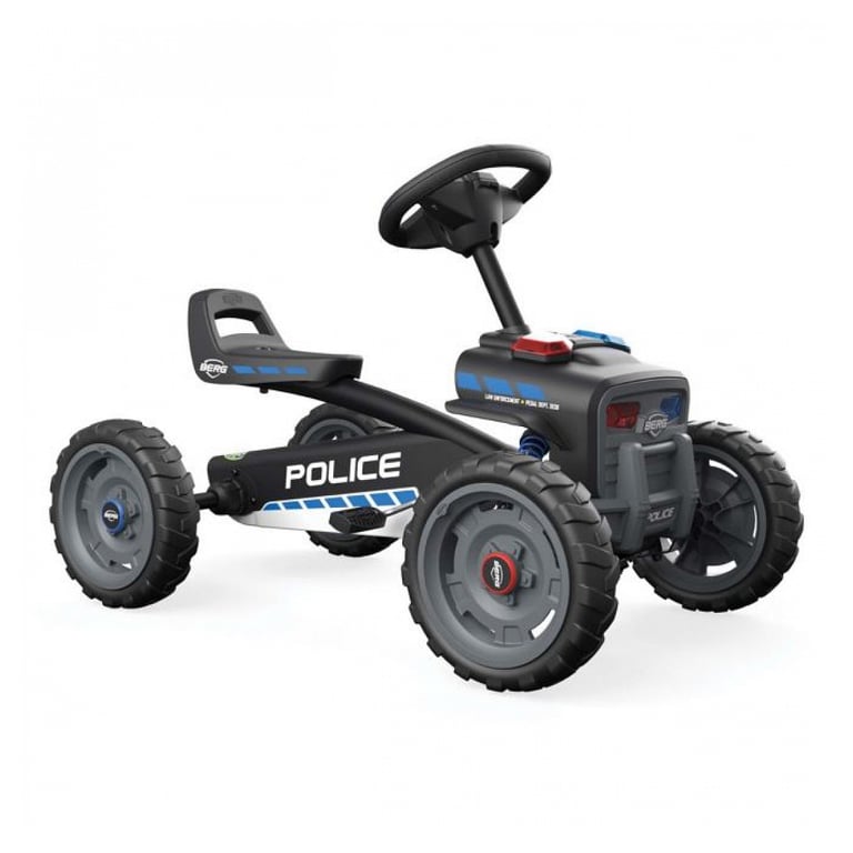 Kart à Pédales BERG Buzzy Police avec Sirène et Effets Sonores Neuf - vue 1