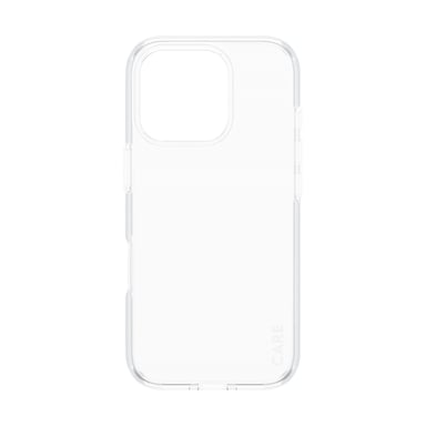 PanzerGlass CARE by ® Flagship Case Transparent Urban Combat w. Clear Frame iPhone 16 Pro funda para teléfono móvil Transparente