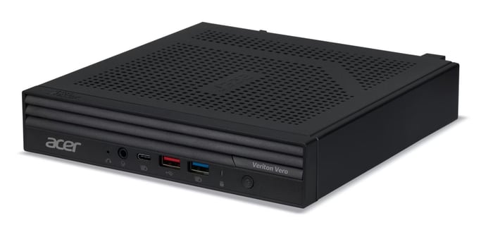 Acer Veriton N N4720GT Intel® Core™ i7 i7-14700T 16 Go DDR5-SDRAM 512 Go SSD Windows 11 Pro Mini PC Noir