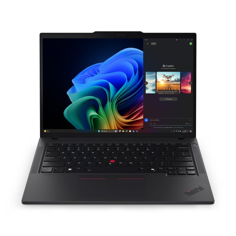 Lenovo ThinkPad T14 Gen 6 AMD Copilot+ PC AMD Ryzen AI 5 340 Ordinateur portable 35 6 cm 14 WUXGA DDR5 SDRAM SSD Wi Fi 7 802.11be Windows 11 Pro Allemand Neuf - vue 3