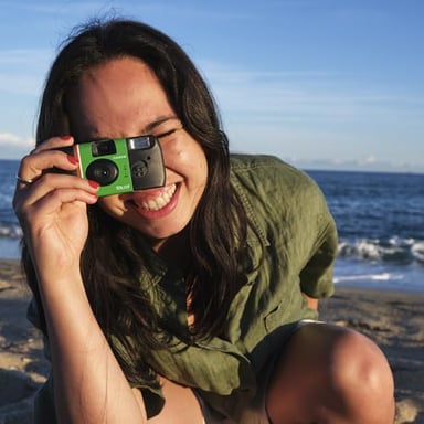 Macchina fotografica usa e getta Fujifilm QuickSnap FL SP 27 scatti 400 ISO 32 mm f/10 Nero e Verde