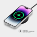 Coque antibactérienne antichoc hybride invisible pour Apple iPhone 14 Pro Max, Transparente