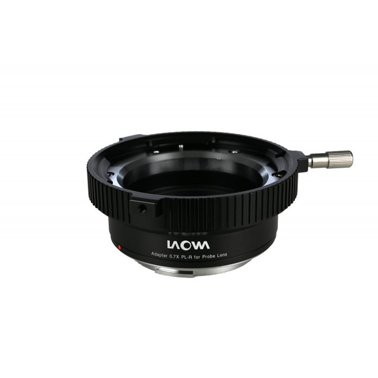 Bague d'adaptation réducteur de focale 0.7x Laowa pour objectif Probe monture PL sur boiter monture Canon EOS R - vue 2
