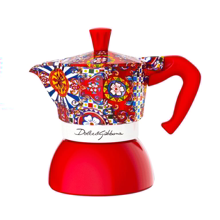BIALETTI Moka Induction 2 tasses Dolce e Gabbana - vue 3