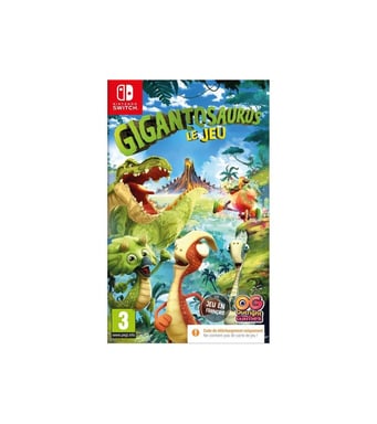 GIGANTOSAURUS : Il gioco - Gioco per Switch (Codice nella confezione)