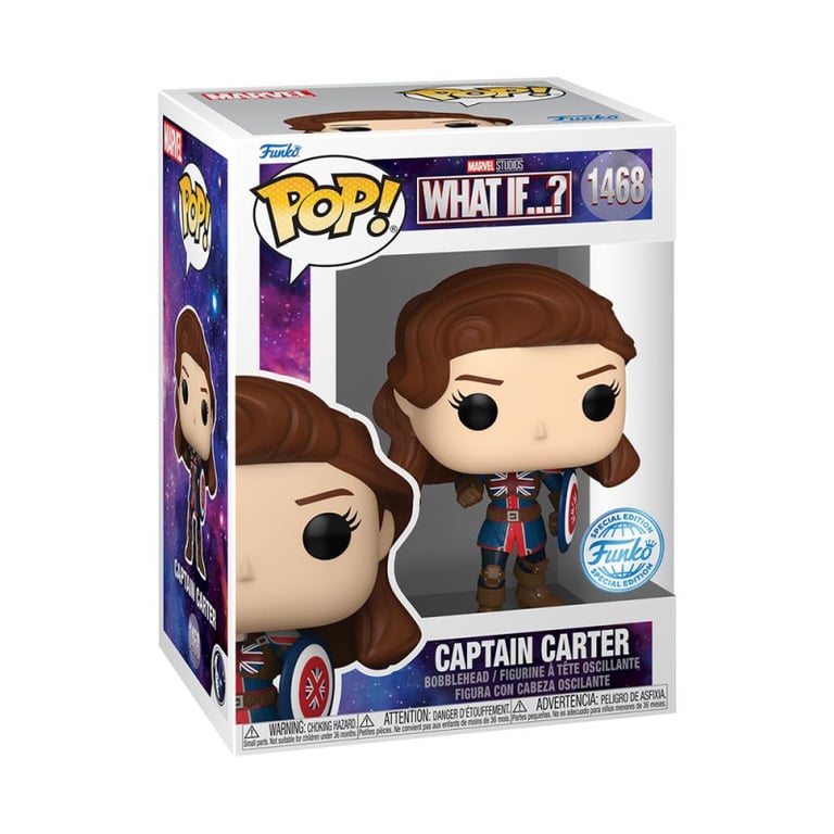 Funko Pop Captain Carter - vue 3