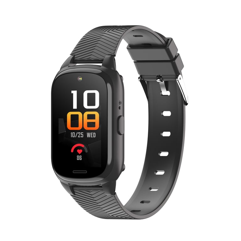 Montre Connectée Intelligente pour Senior – Alerte de Chute Ou d'inactivite Frequence Cardiaque Ip67 – Bt 5.3 Neuf