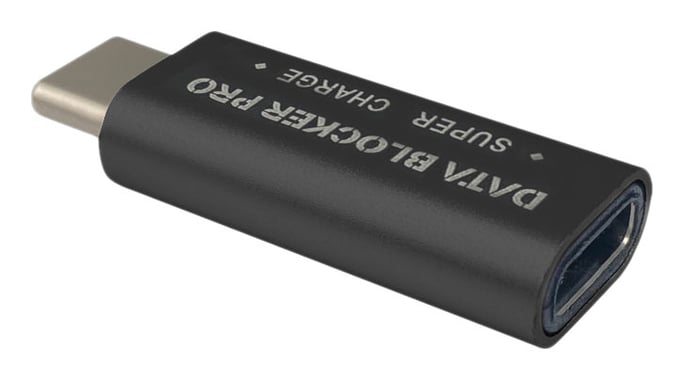 DLH DY-TU5072 cambiador de género para cable USB-C Negro