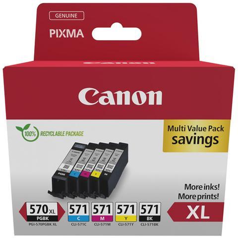 Pack Cartouche Canon Pixma PGI570XLCLI571 FNAC SEC - vue 5