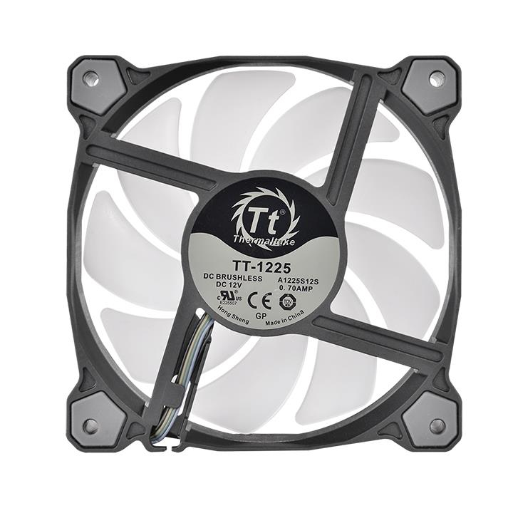 Thermaltake Pure Plus 14 RGB TT Premium Edition Processeur Ventilateur 14 cm Noir, Gris