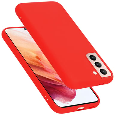 Coque pour Samsung Galaxy S22 en LIQUID RED Housse de protection Étui en silicone TPU flexible
