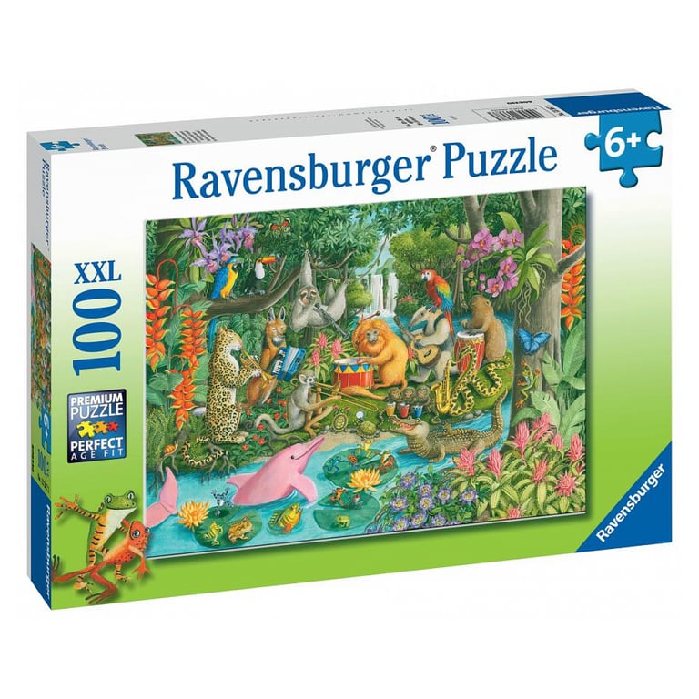 Puzzle 100 pièces : 'orchestre des animaux Ravensburger France - vue 8